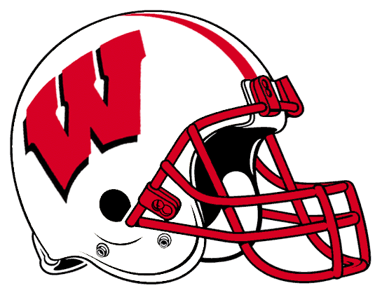 Wisconsin Badgers 1991-Pres Helmet Logo diy DTF decal sticker...